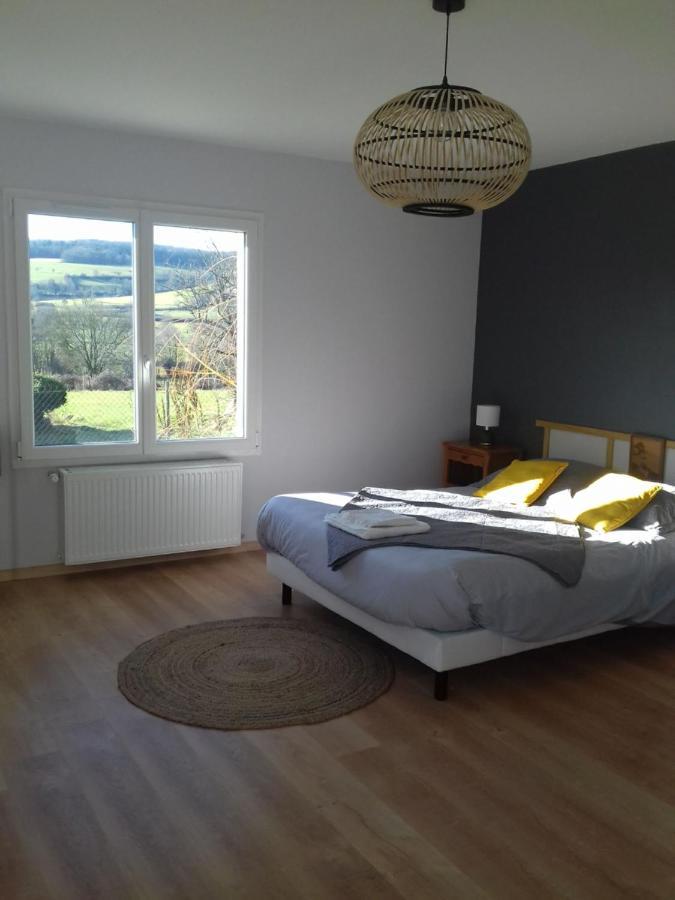 Agreable Chambre Meublee, Vue Sur La Vallee De L'Auxois Villy-en-Auxois Экстерьер фото